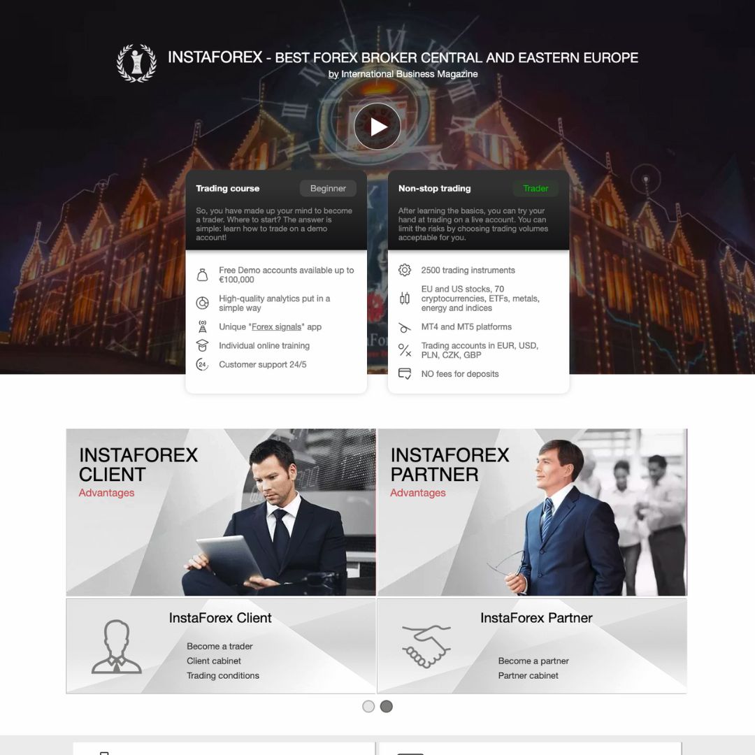 InstaForex Cut